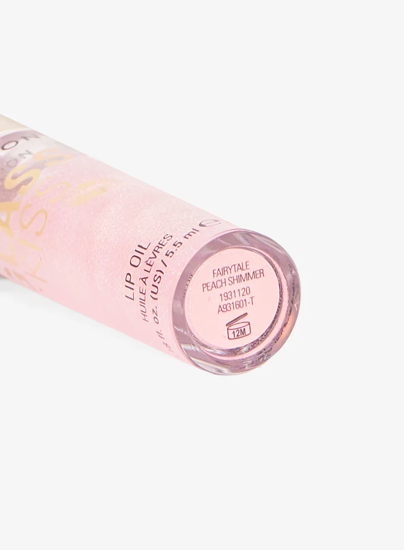 Revolution  Revolution Glass Kiss Roller Ball Lip Oil Fairytale Pink Shimmer for Women | Best Price UAE