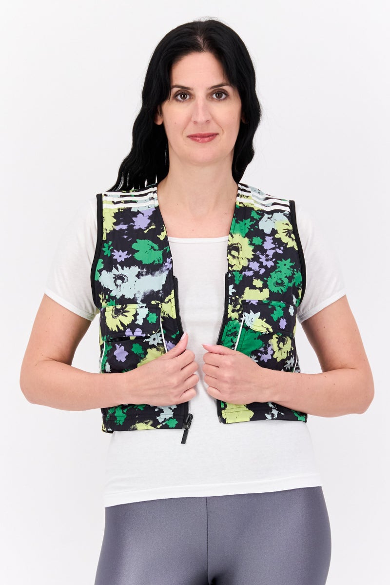adidas Originals Women Sportswear Fit Sleeveless Reversible Outdoor Vest, Multicolor  - Image 1