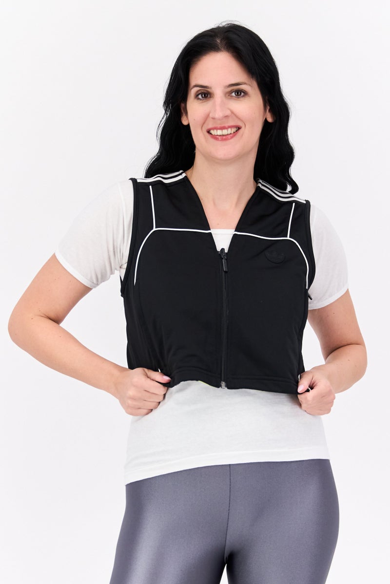 adidas Originals Women Sportswear Fit Sleeveless Reversible Outdoor Vest, Multicolor  - Image 4