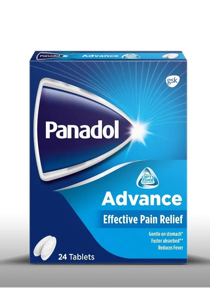 Panadol Panadol Advance 500 mg 24 tablets  - Image 1