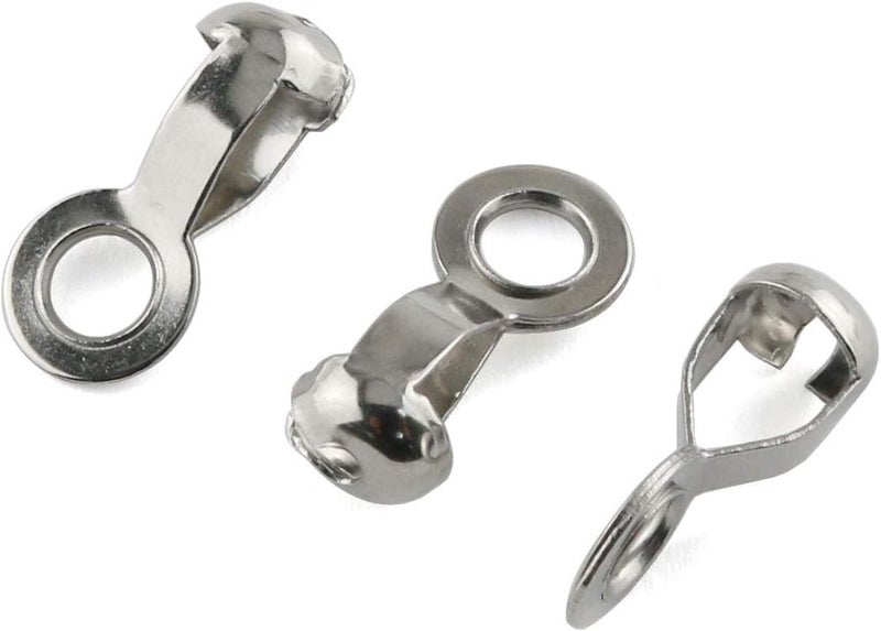 Eoutstanding 20 pcs Ball Chain Pull Loop Connectors Stainless Steel Bead Chain with Great Pulling Force and Rustproof, 4.5mm - Image 2