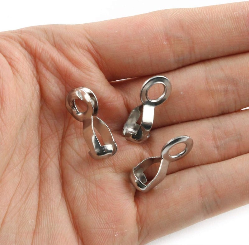 Eoutstanding 20 pcs Ball Chain Pull Loop Connectors Stainless Steel Bead Chain with Great Pulling Force and Rustproof, 4.5mm - Image 5
