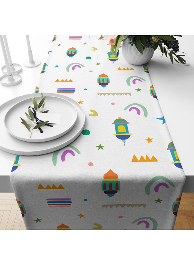 هوم برينت مفرش رمضان المخملي سيكون إضافة رائعة لمنازلك ذات الطابع الخاص بالعطلات