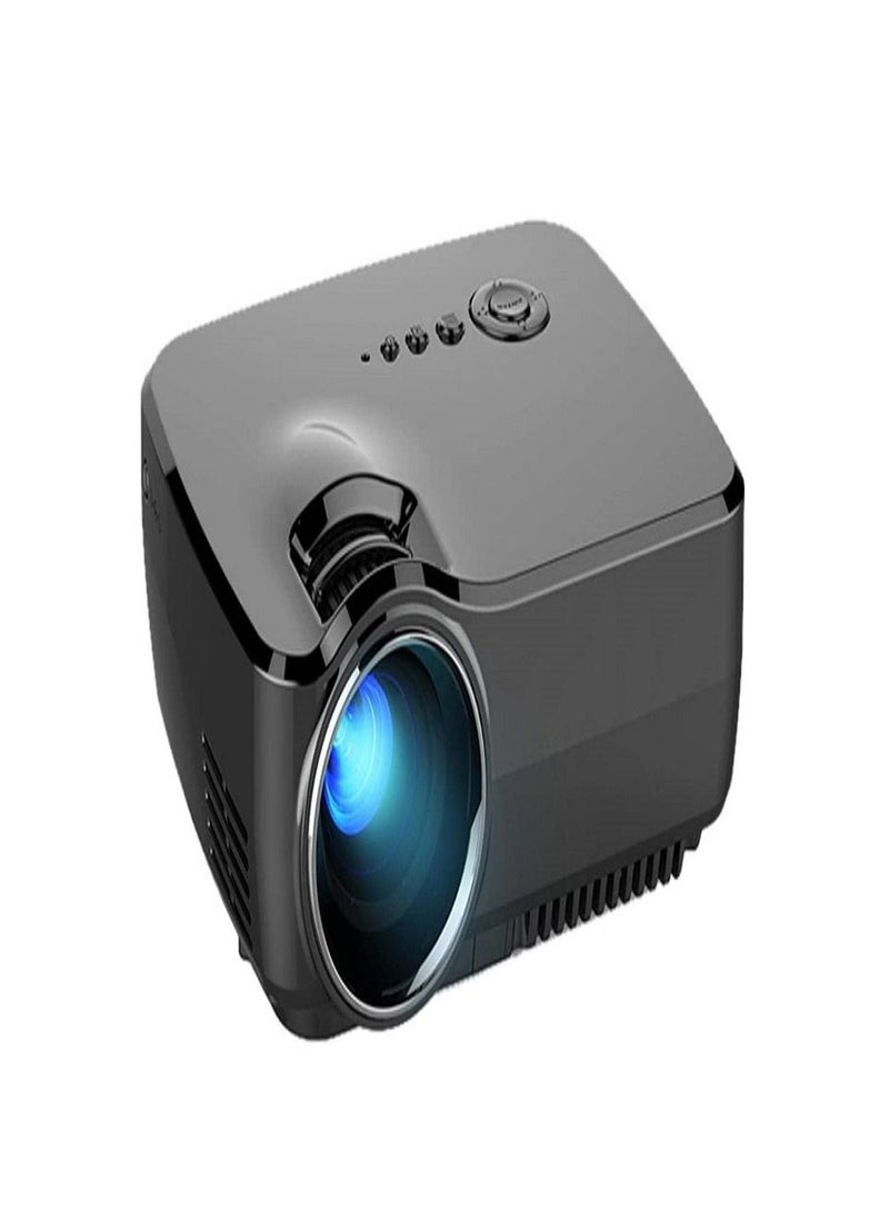 fool - Mini Portable LED Video TV Theater Resolution Throw Backpack Light Full HDMI Home Theater LED Video Game HDMI USB Beamer Display - Image 1