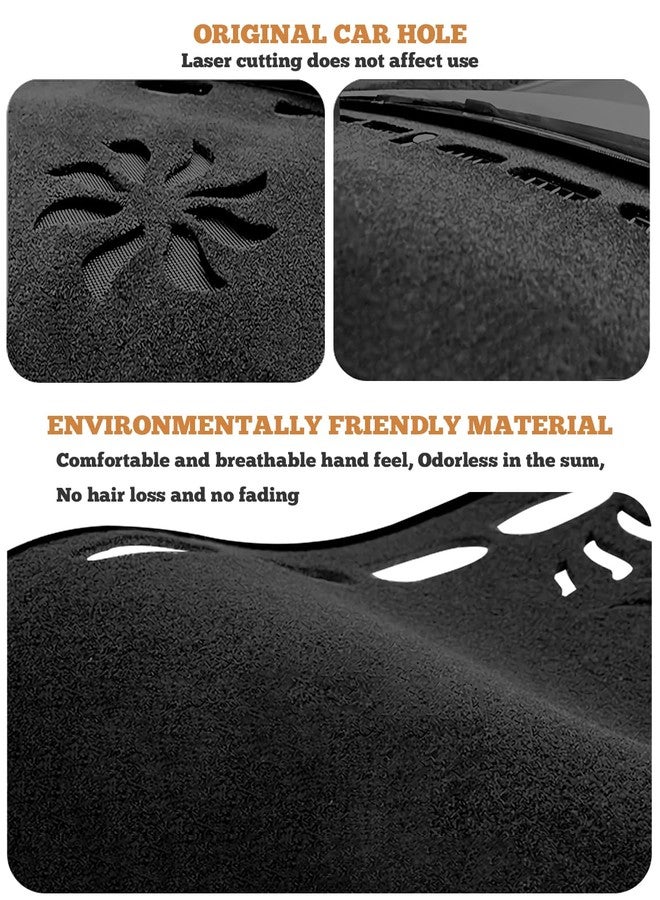 Partsable Car Dashboard Cover Dash Cover Mat Compatible with Acura TL 2004 2005 2006 2007 2008 Interior Car Dash Mat Dashboard Accessories for 04-08 Honda Acura - Image 5
