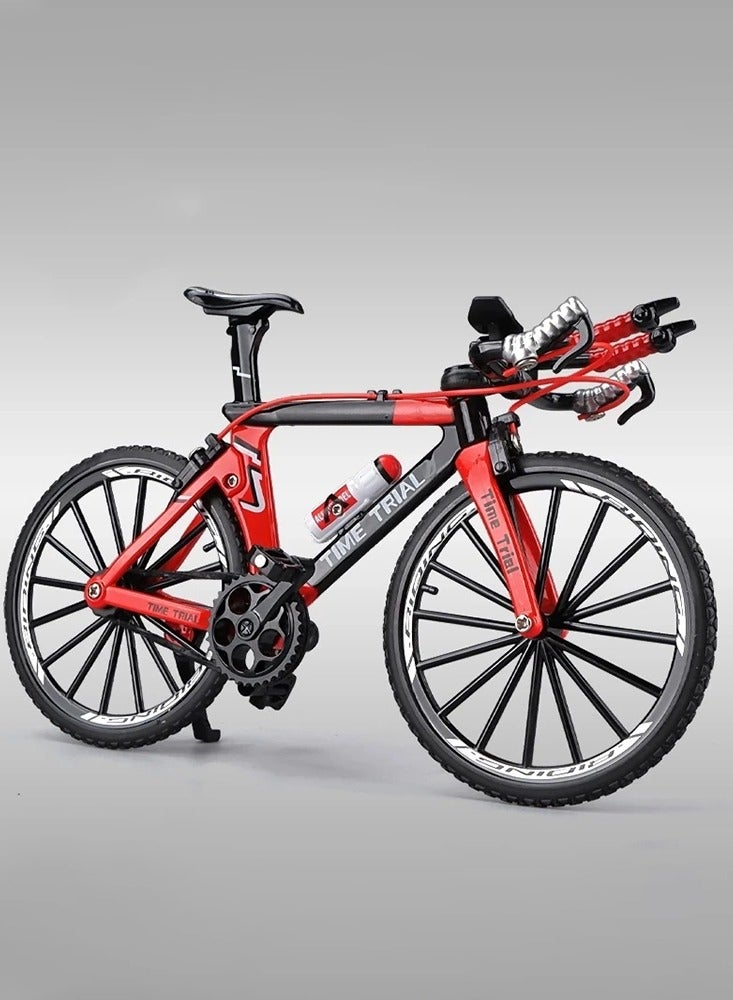 1:8 Model Mini Alloy Bicycle Diecast Model Toy Bike Mountain Finger Bicycle Simulation Collection Gifts Toy - Image 2