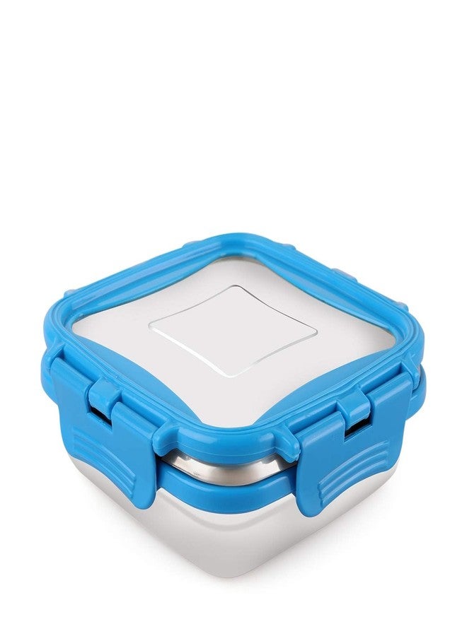 Foliam Stainless Steel Lunch Box with Air Tight Spill Proof Lid, Container Tiffin Box/Lunch Box for Boys and Girls for Office/School (350 ml) - Image 1