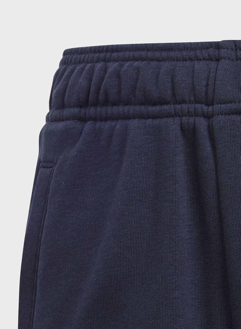 adidas بنطلون تدريب أزرق للأولاد مقاس - سنوات - Image 3