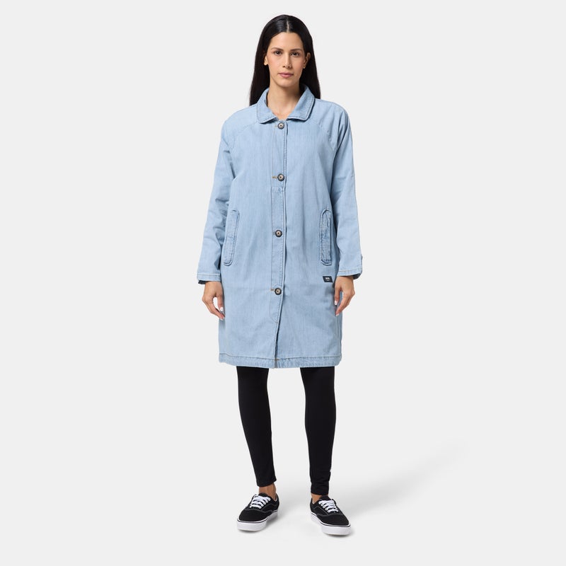 VANS Women's Skate Mac Denim Coat - Image 1