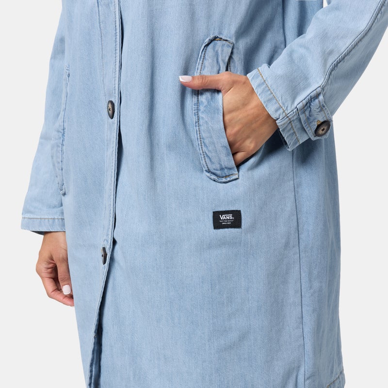 VANS Women's Skate Mac Denim Coat - Image 4