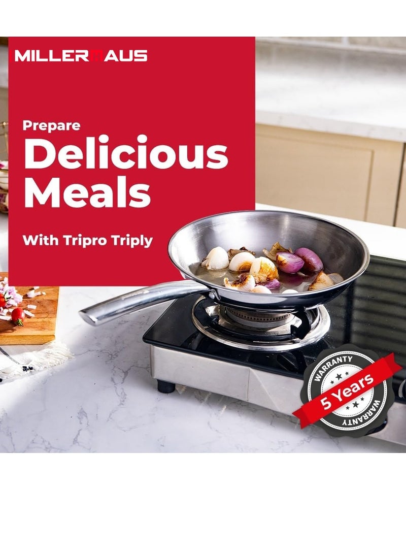 MILLERHAUS TRIPLY FRYPAN 24 CM - Image 4
