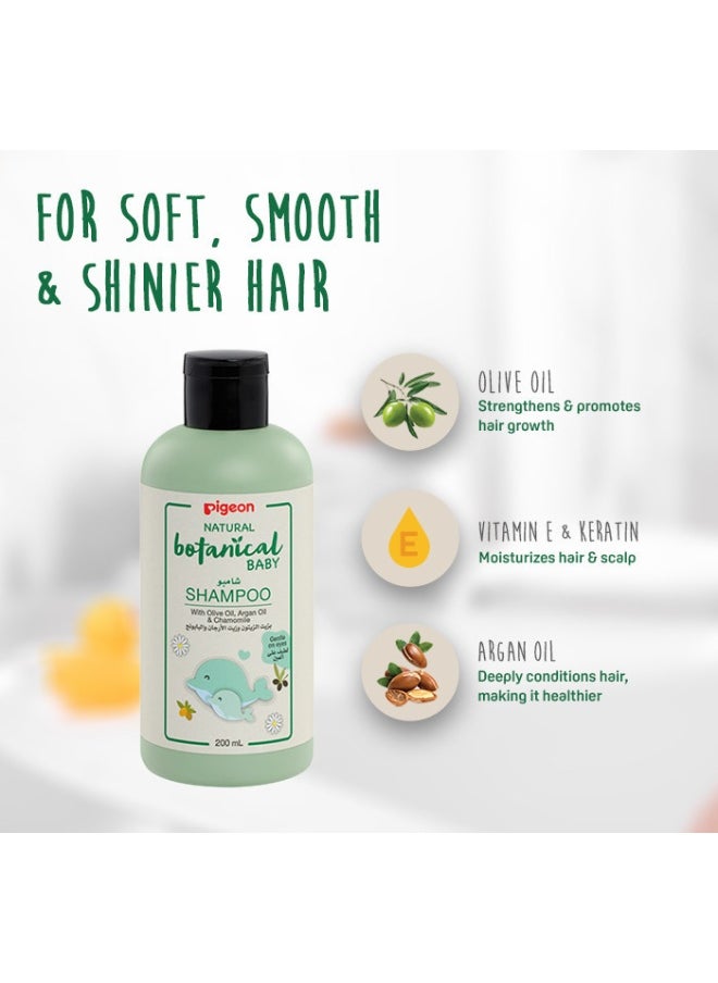 pigeon Pigeon Natural Botanical Baby Shampoo 200Ml  - Image 2