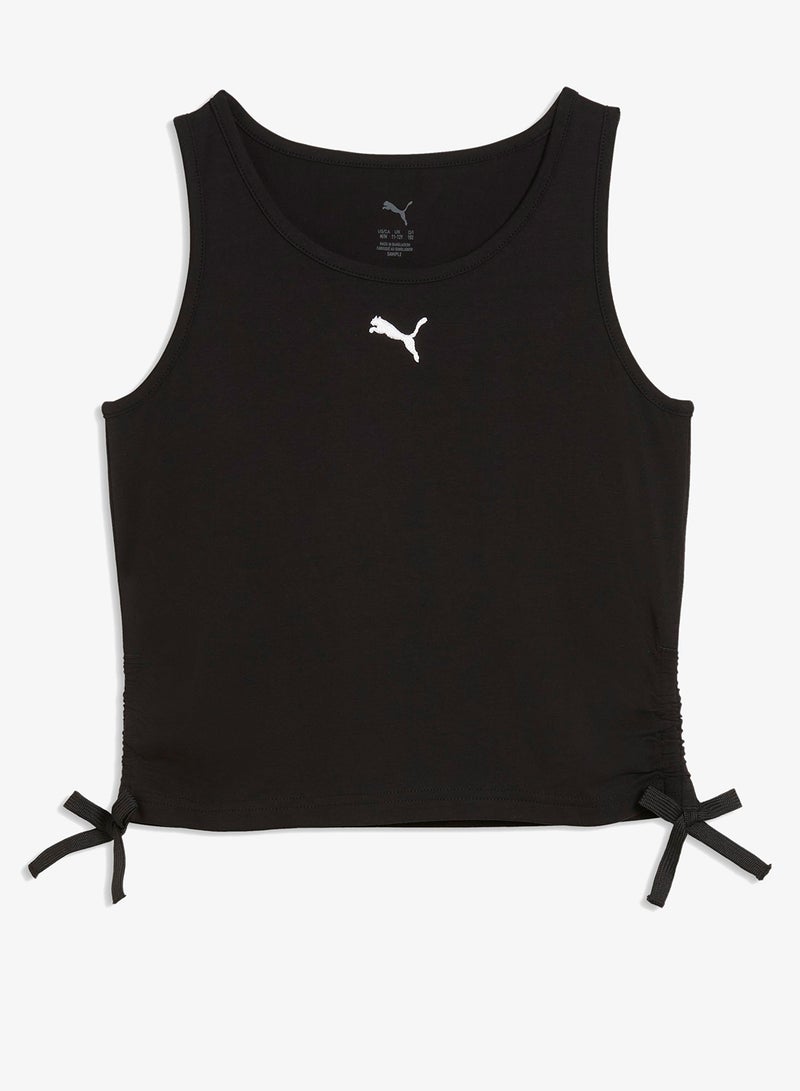PUMA Youth Essential Knotted Tank Top - Image 4