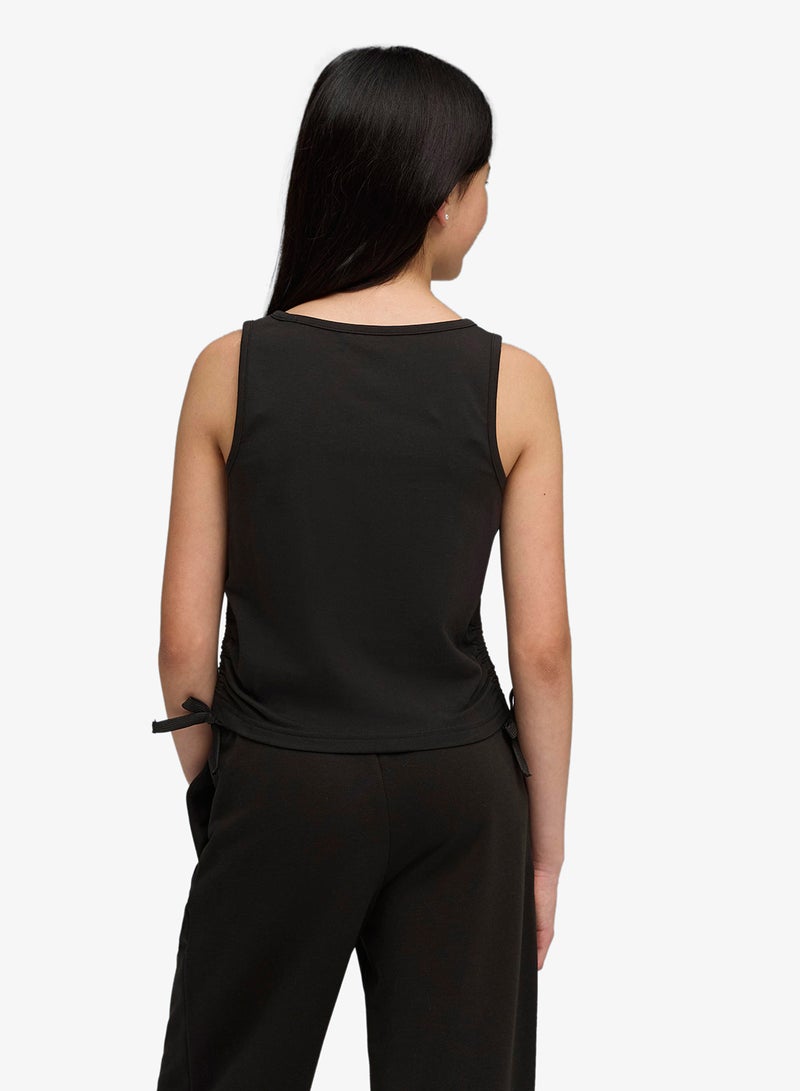 PUMA Youth Essential Knotted Tank Top - Image 2