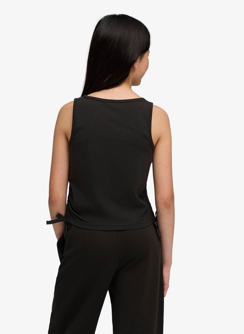 PUMA Youth Essential Knotted Tank Top - Image 2
