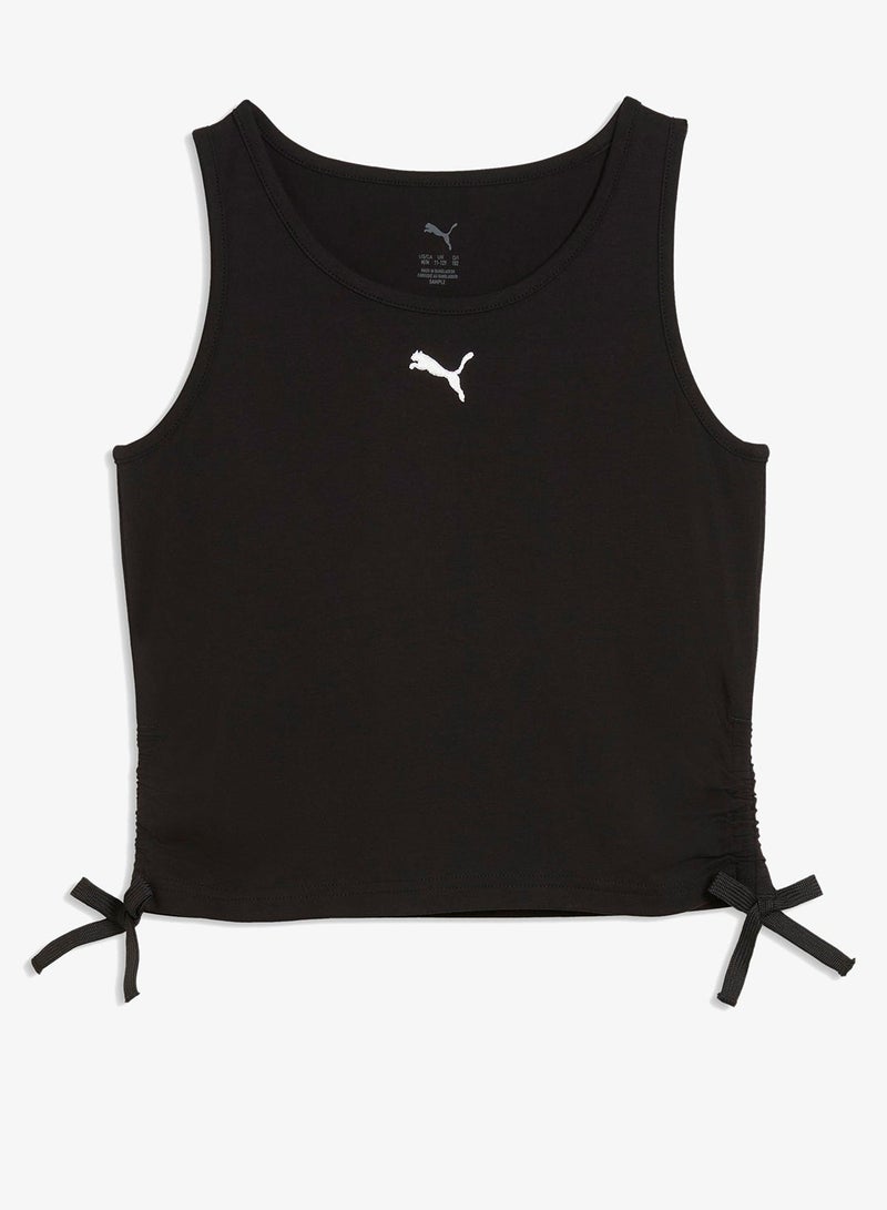 PUMA Youth Essential Knotted Tank Top - Image 4