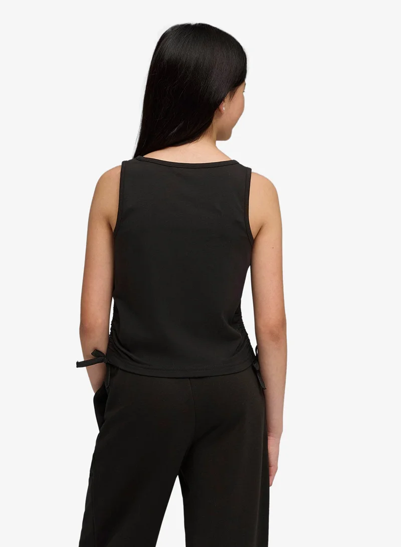 PUMA Youth Essential Knotted Tank Top