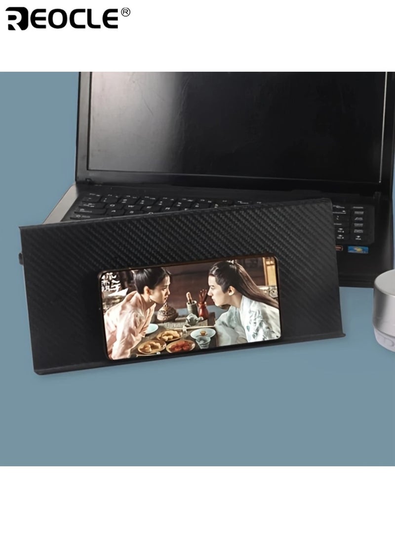 ريوكل قطعتان من رف عرض تلفاز قابل للتعديل بدون حفر، منظم تخزين قوي مصنوع من راتنج ABS، تصميم موفر للمساحة، مثالي لغرف المعيشة بحجم 26×11.5 سم - Image 5