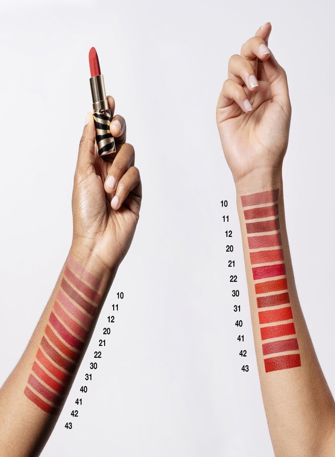 Sisley Paris Phyto-Rouge Velvet, 10 Beige Nude - Bold Matte Lipstick - 8-Hour Wear, Buildable Coverage, Creamy Texture - Plumps, Smooths, Hydrates & Protects Lips - Image 5