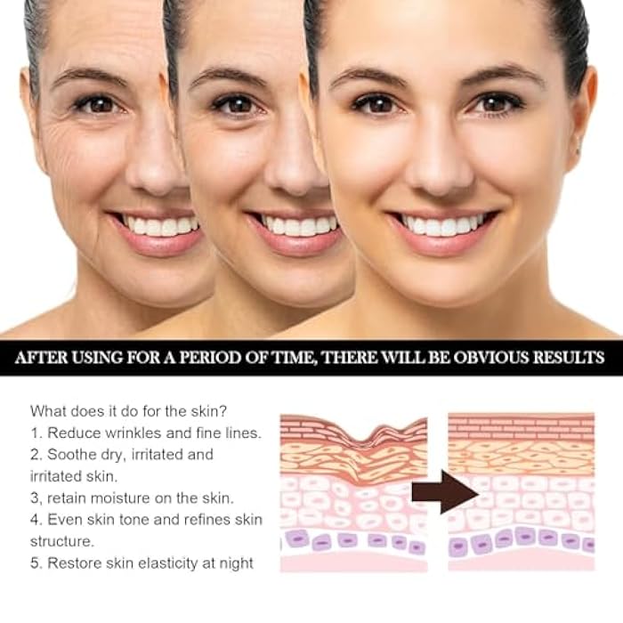 Rednow Lilinas Castor Oil Black Seed Oil Rosehip Oil Face Serum, Rosehip Oil Black Seed Oil for Face, Castor Oills Skin Nourish, Organic Golden Castor Oil Collagen Boost Anti Aging（ 2 PCS ） - Image 3