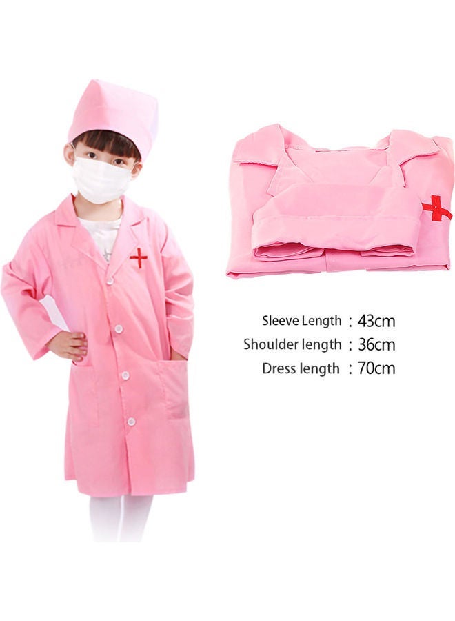 NIBEMINENT Kids Doctor Costume Set With Accessories 70cm - Image 2