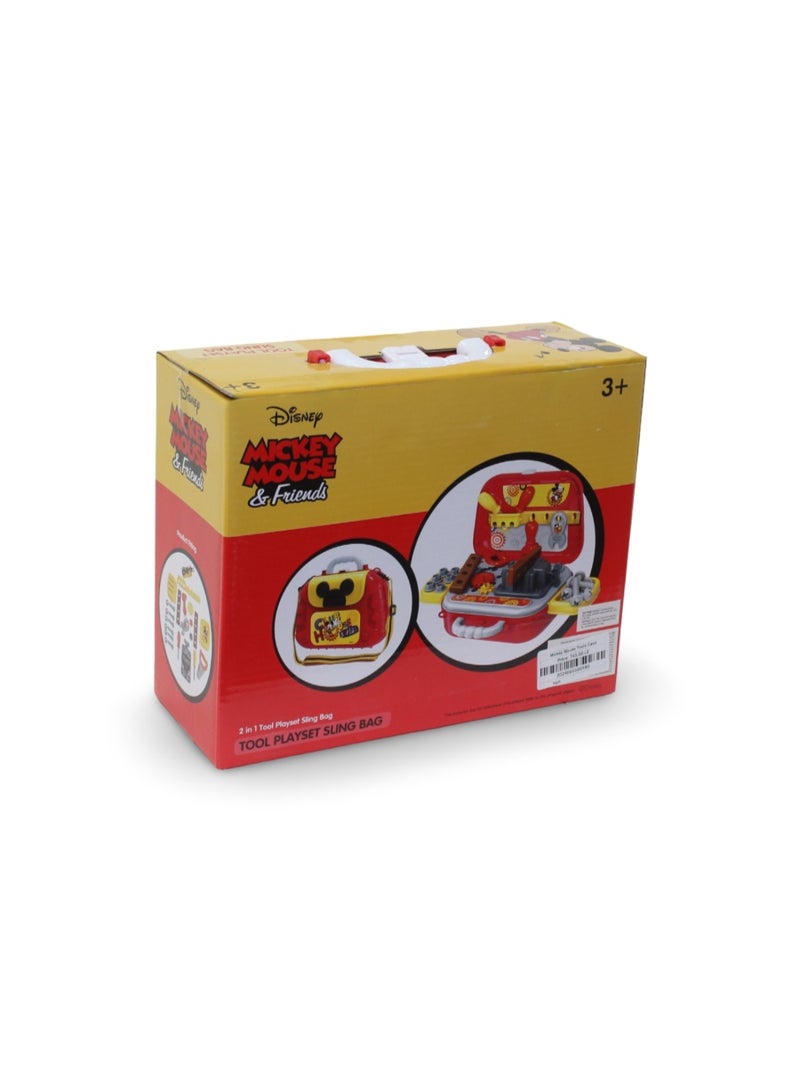 Mickey Mouse & Friends 2-in-1 Tool Playset Sling Bag - Image 1