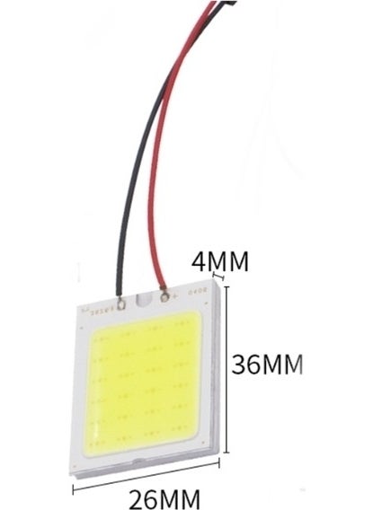 Autoline T10 Interior Lighting 24 Smd LED Panel  - Image 1