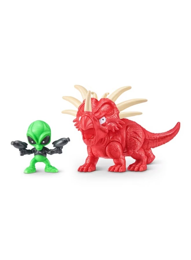 زورو Smashers Dinos Vs Aliens Playset Animal Figure - Image 5