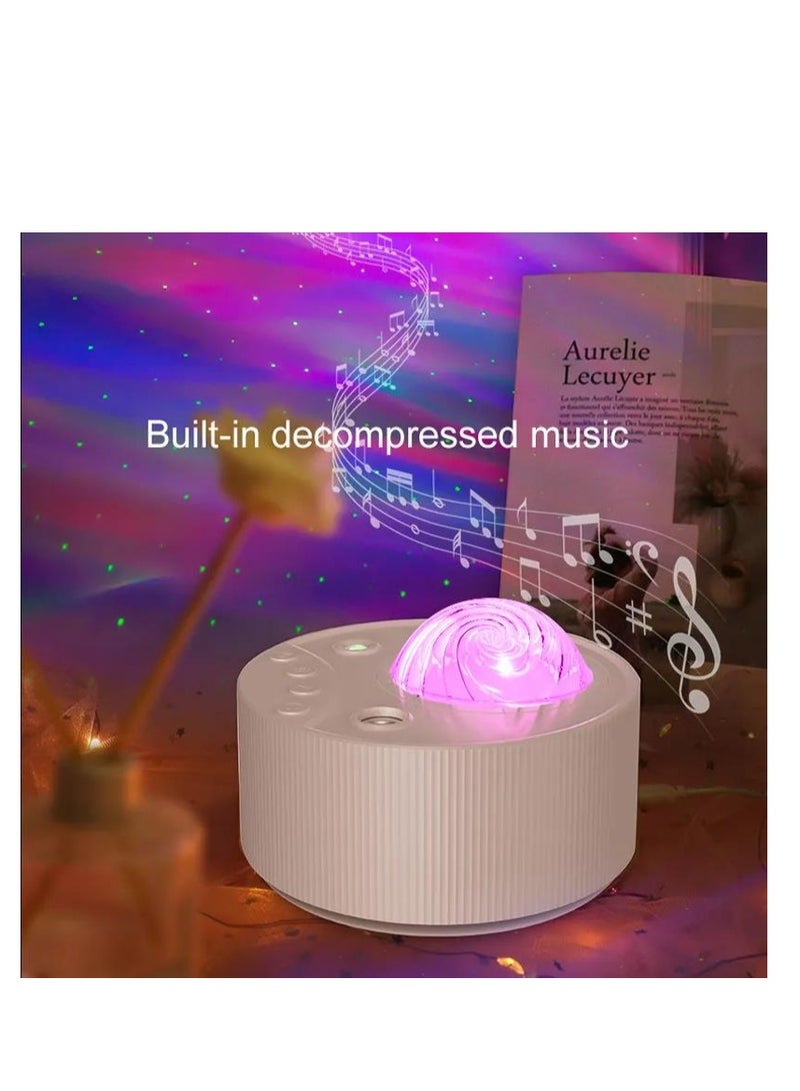 LED Aurora Star Galaxy Starry Sky Projector Night Light Built-in Whit Noise For Hoom Bedroom Decoration Kids Child Gift - Image 1