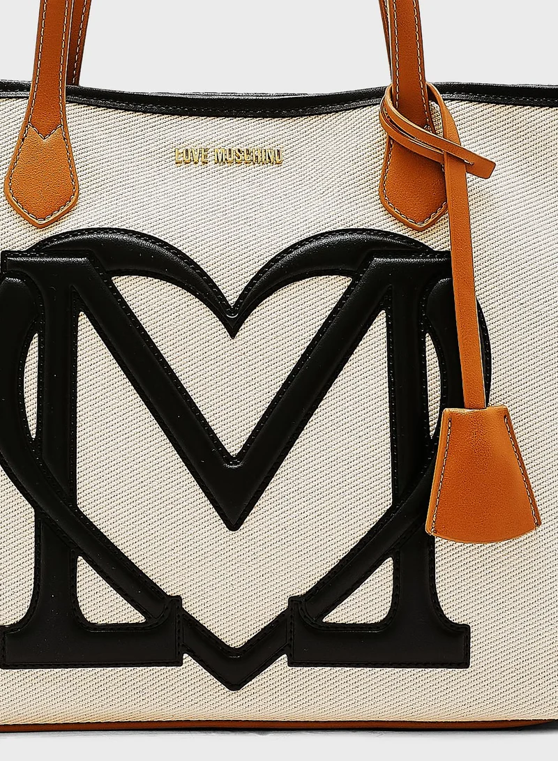 Love Moschino Top Handle Tote Bag