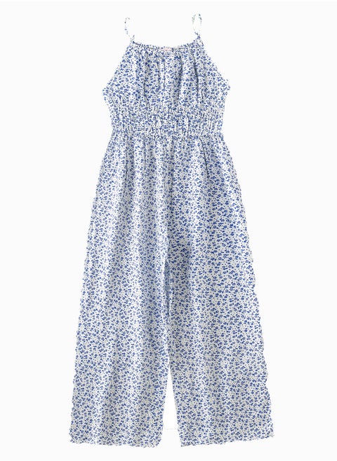 Tween Trendsetter: Girls' Comfy Viscose Jumpsuit Effortless Style for Summer