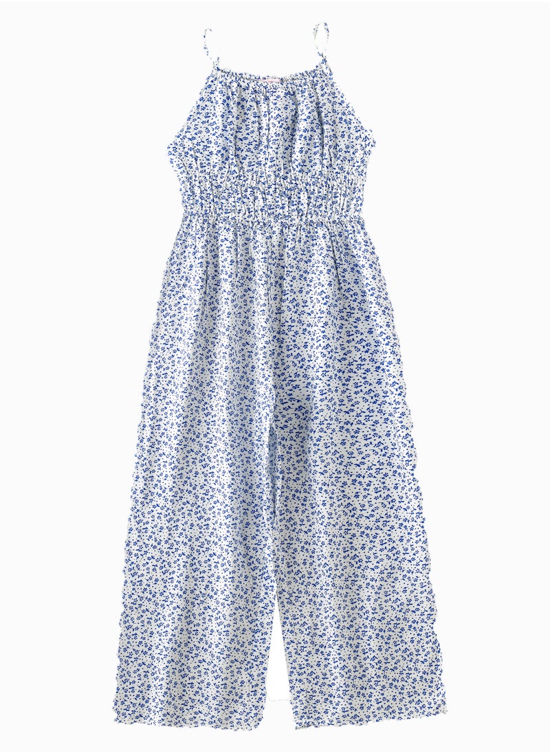 Jelliene Tween Trendsetter: Girls' Comfy Viscose Jumpsuit Effortless Style for Summer  - Image 1