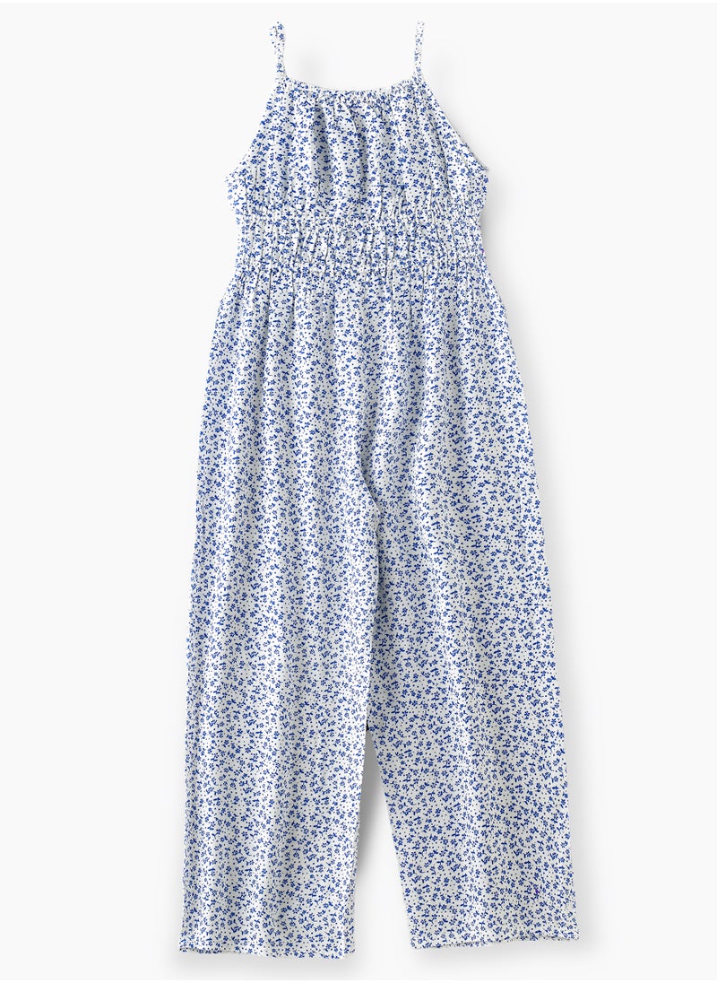Jelliene Tween Trendsetter: Girls' Comfy Viscose Jumpsuit Effortless Style for Summer  - Image 2