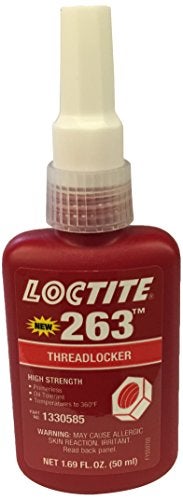 Loctite 1330585 263 Thread Locker 50 mL red - Image 1