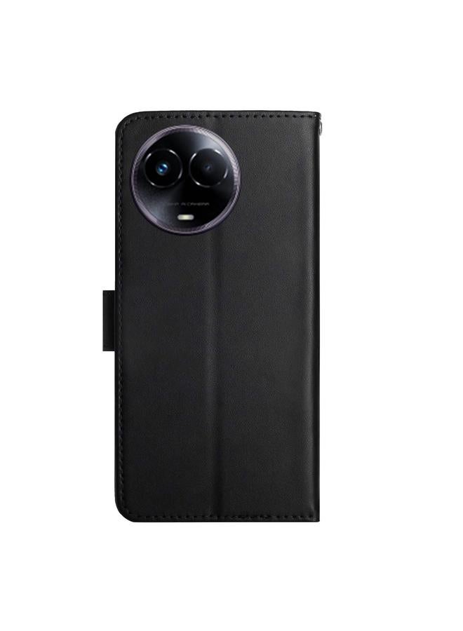 اس-توب جراب هاتف Realme 11 5G Global مصنوع من الجلد الأصلي ومقاوم لبصمات الأصابع - Image 3