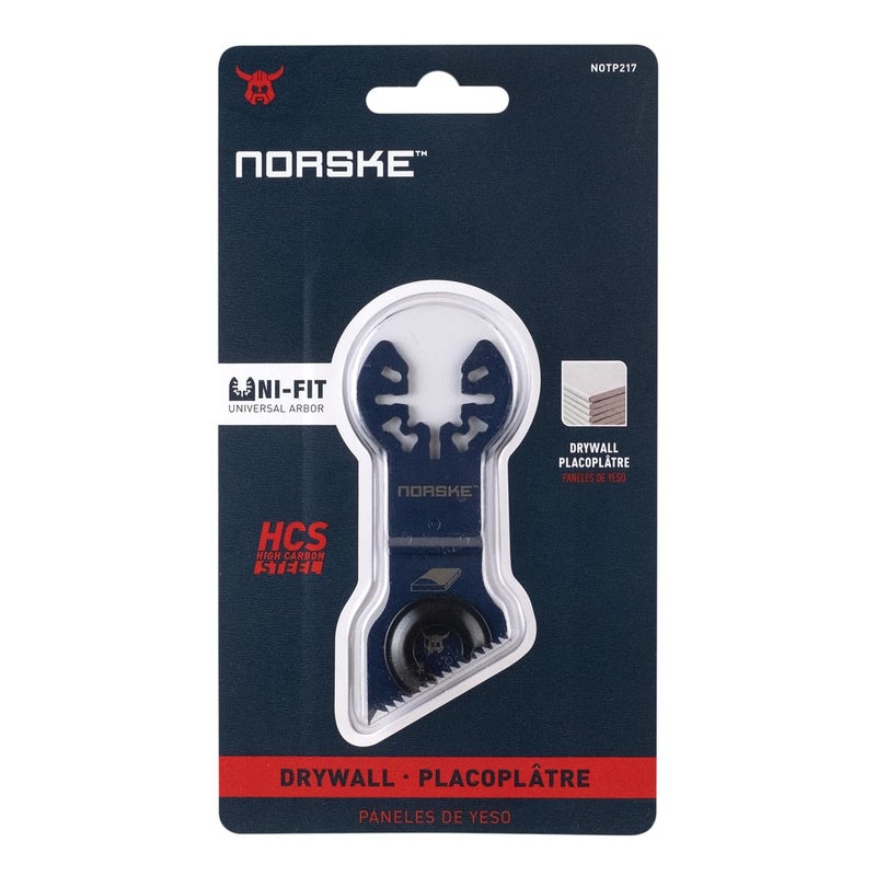 Norske Tools NOTP217 Oscillating Multi Tool Accessory Blade Universal Fit for Drywall Cutting - Image 5
