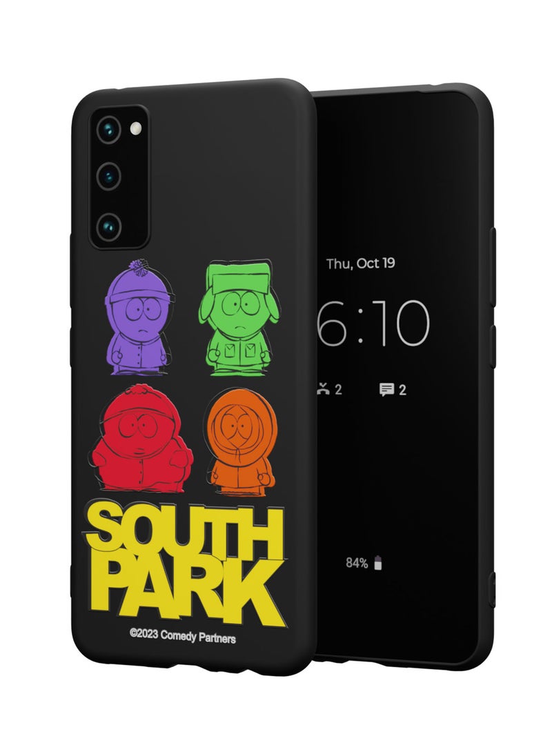 MOBILIUS - for Galaxy S20 FE Case, Shockproof Protective Phone Case for Galaxy S20 FE, with South Park V.2 Pattern - Image 1