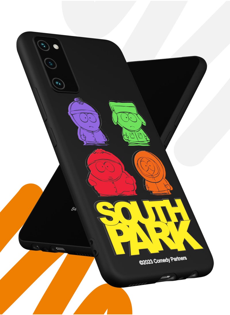 MOBILIUS - for Galaxy S20 FE Case, Shockproof Protective Phone Case for Galaxy S20 FE, with South Park V.2 Pattern - Image 1