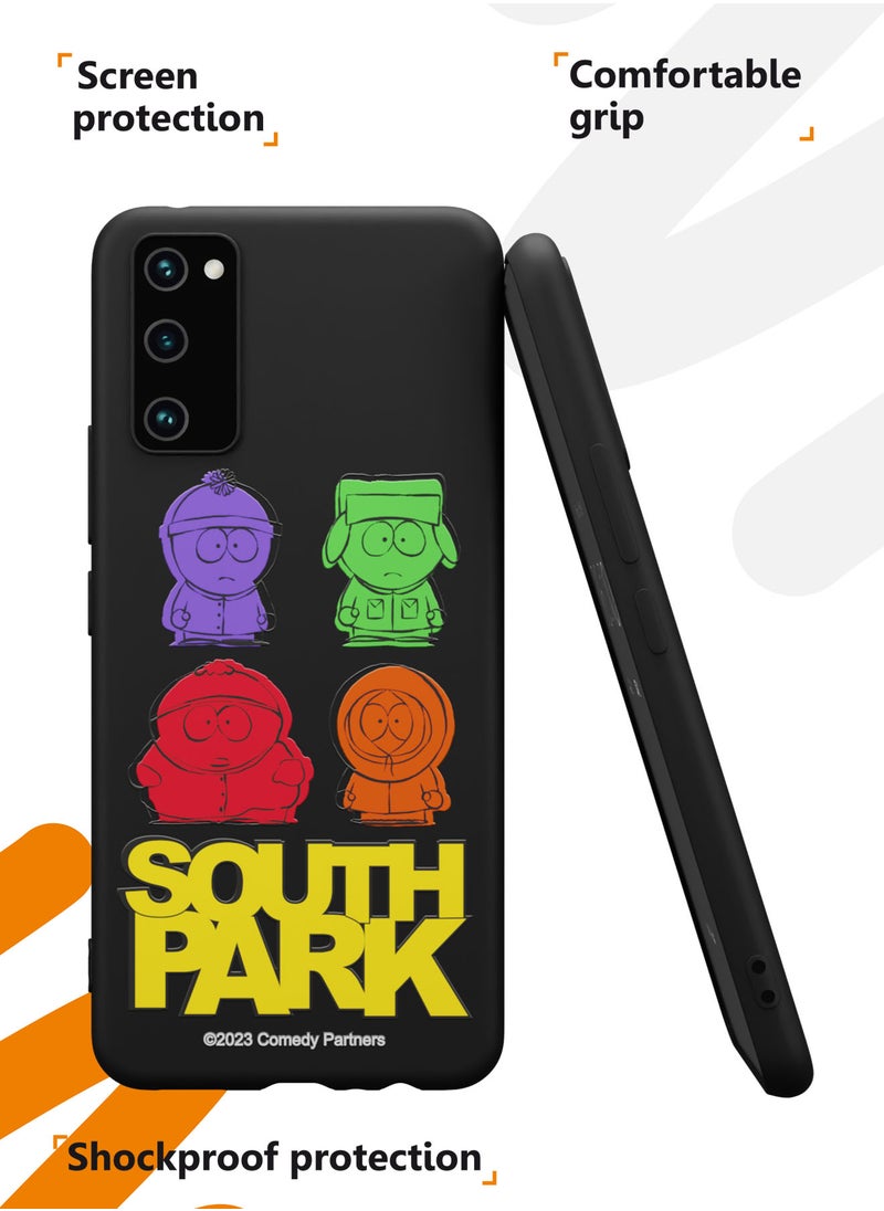 MOBILIUS - for Galaxy S20 FE Case, Shockproof Protective Phone Case for Galaxy S20 FE, with South Park V.2 Pattern - Image 1