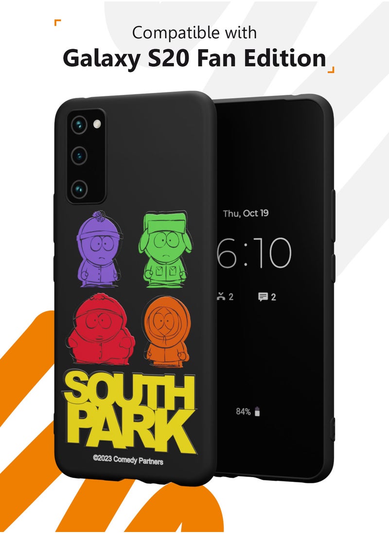 MOBILIUS - for Galaxy S20 FE Case, Shockproof Protective Phone Case for Galaxy S20 FE, with South Park V.2 Pattern - Image 1