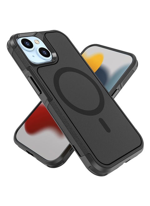 for iPhone 15 5G Case Magnetic, [Compatible with Magsafe][Mil-Grade Drop Protection] Dropproof Heavy Duty Tough Rugged Shockproof Phone Case for iPhone 15 5G, Clear