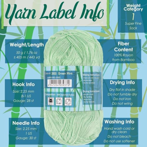 BambooMN JubileeYarn Bamboo Dynasty Yarn - 50g/Skein Fingering Weight Bamboo Rayon - 83 Royal Blue - 2 Skeins - Image 5