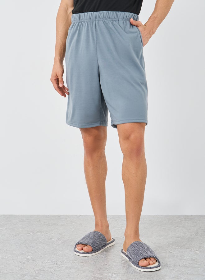 ستايلي طقم تي شيرت وشورت بطبعة جرافيك خلفية ستايلي - Image 5