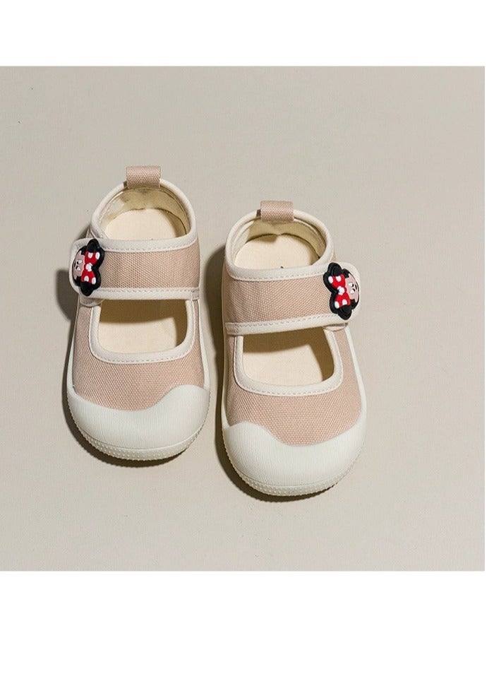 Disney Children's Canvas Shoes With Soft Soles For One Foot Kick  - Image 4