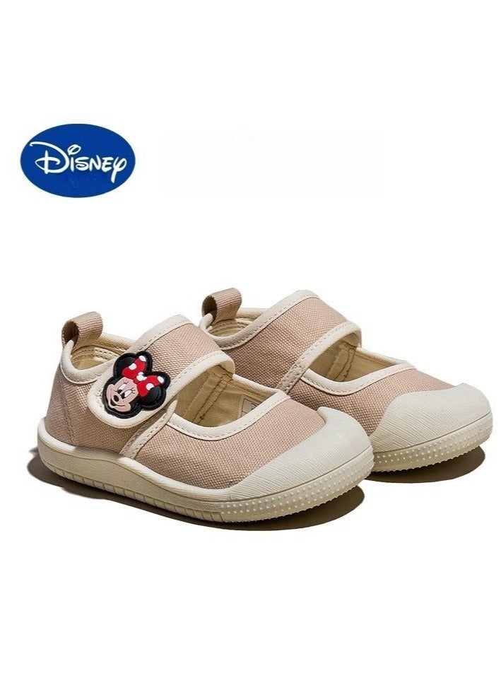 Disney Children's Canvas Shoes With Soft Soles For One Foot Kick  - Image 1