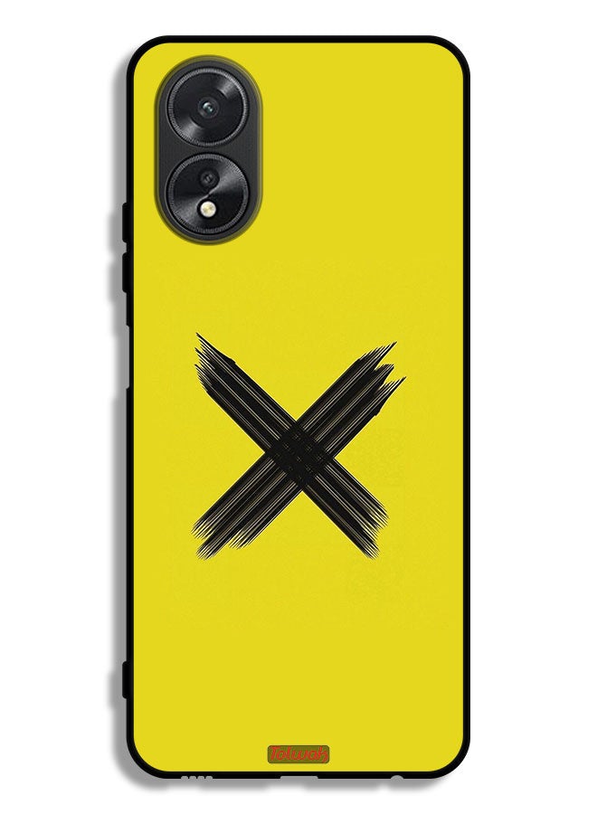 Tolwak Oppo A38 Protective Case Cover X Pattern - Image 1