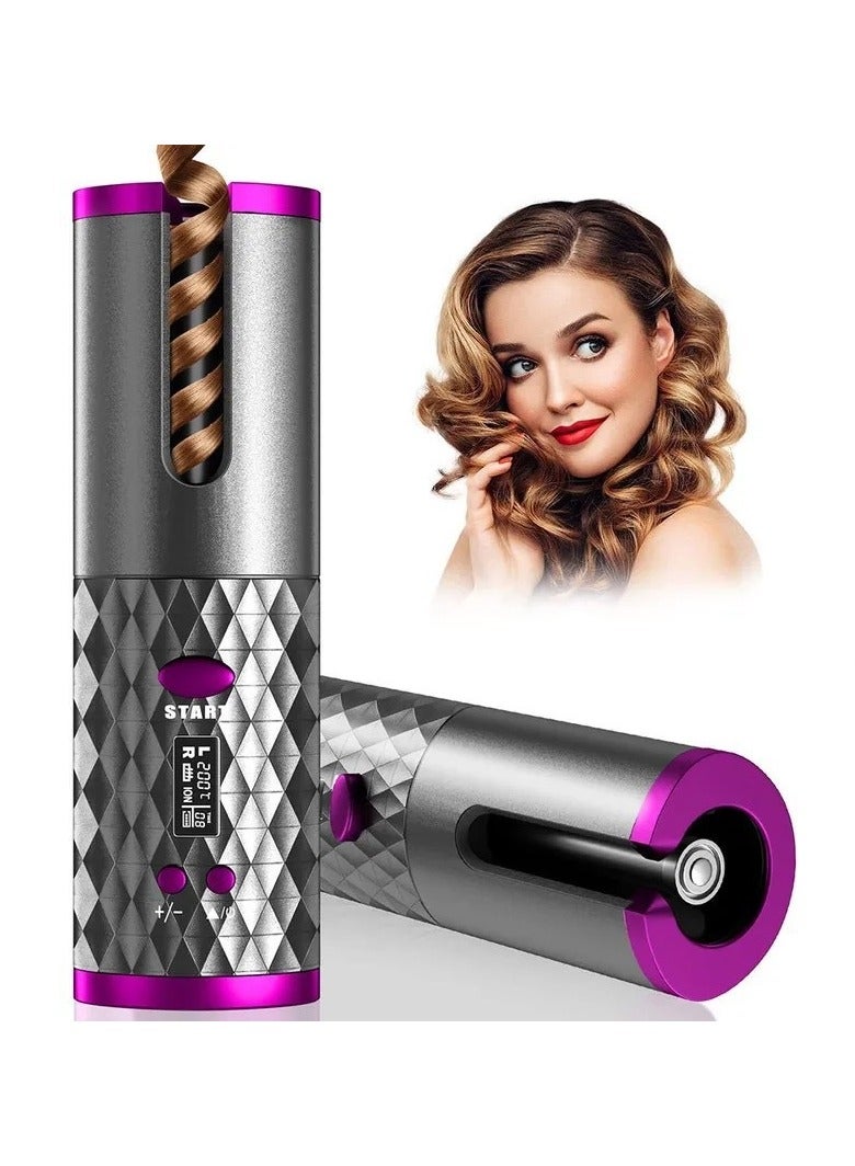 USB curling iron/wireless curling iron, rechargeable, hot-selling automatic curling iron, lazy curling iron, suitable for business trips and dormitories. - Image 3