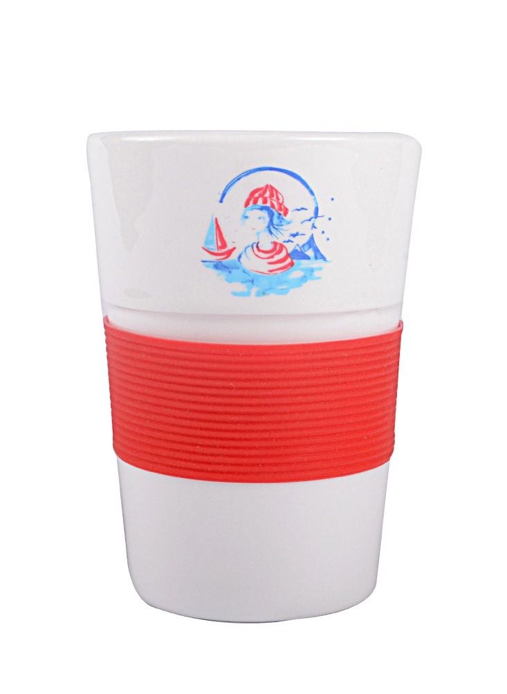 Anemoss - Sailor Girl Ceramic Mug Coffee Mug Special Design Coffee Cup - Image 1