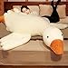 Srutirbo Giant White Goose Plush35 in Soft Furry Swan Stuffed Animal PillowHuge Goose Plush Hugging Pillow Gifts for Every Age 35 in - Image 2