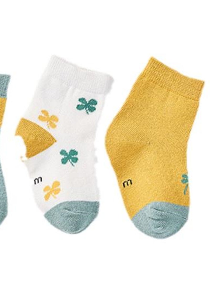 Generic - 5 pairs of children's socks combed cotton breathable children's socks - Image 1
